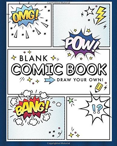 Draw Your Own Comics Sketchbook