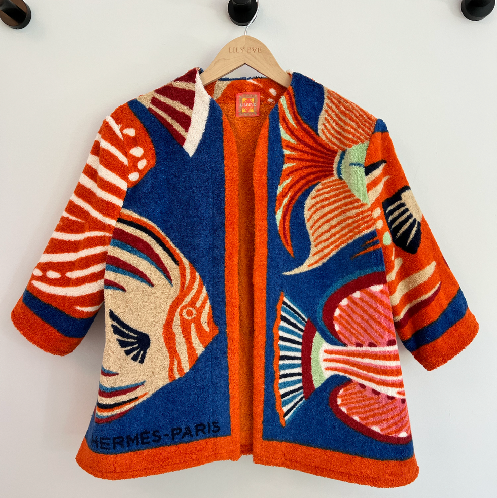 The Orange FishTail Jacket