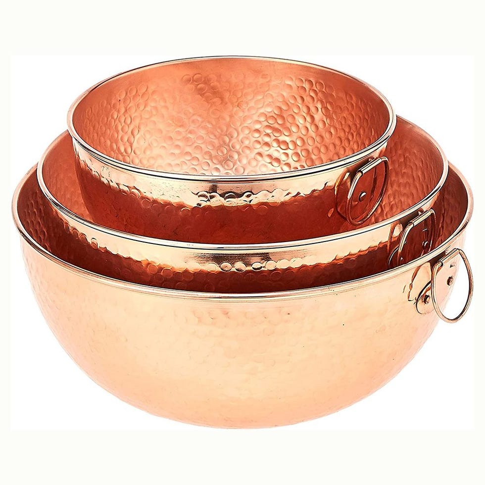 Old Dutch Solid Copper Mixing Bowls
