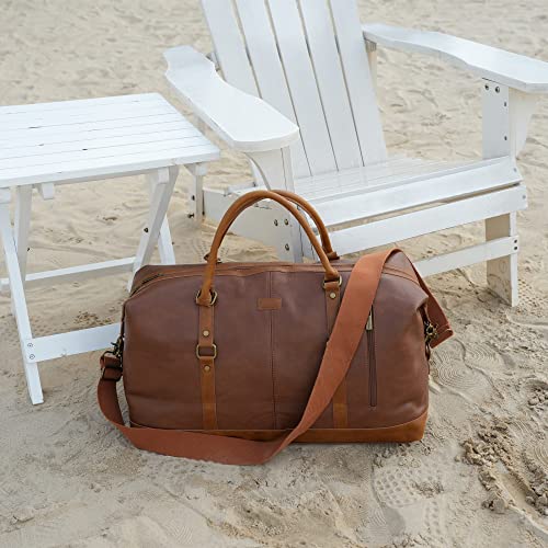 Leather Weekender Bag