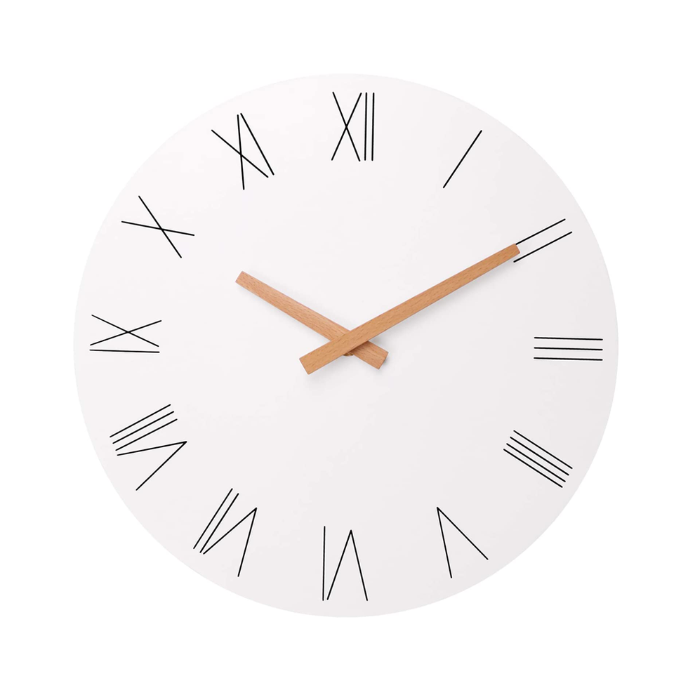 12-Inch Modern Wall Clock