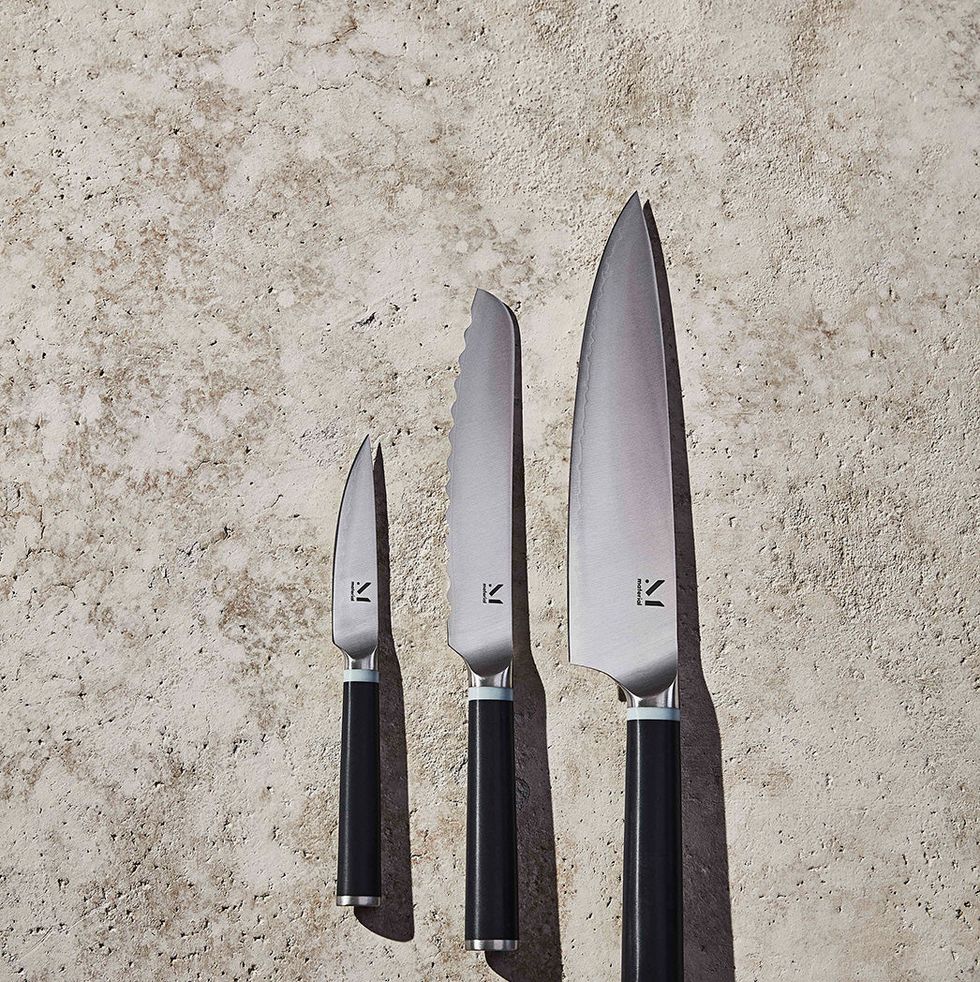 Material Trio of Knives