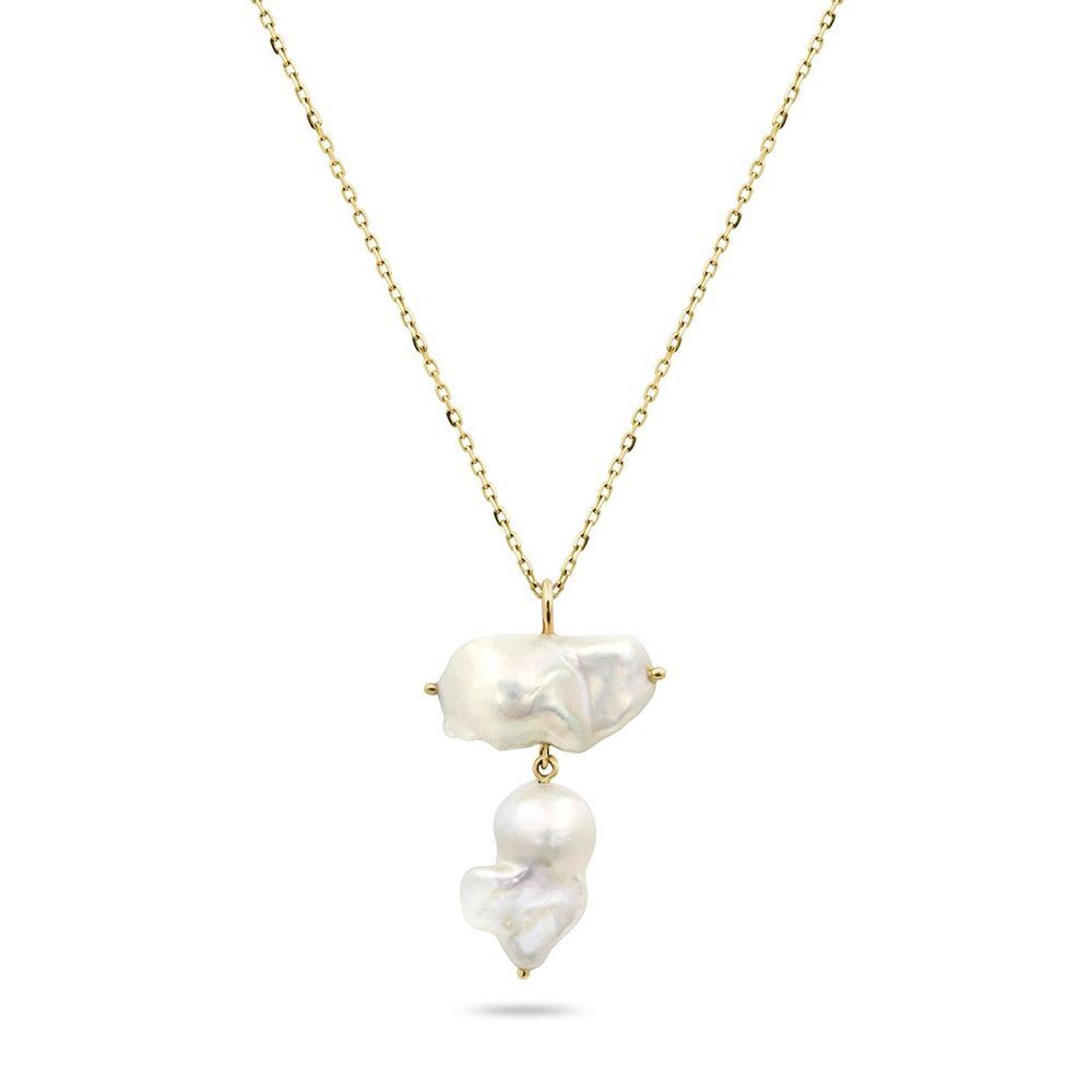 Double Baroque Pearl Necklace