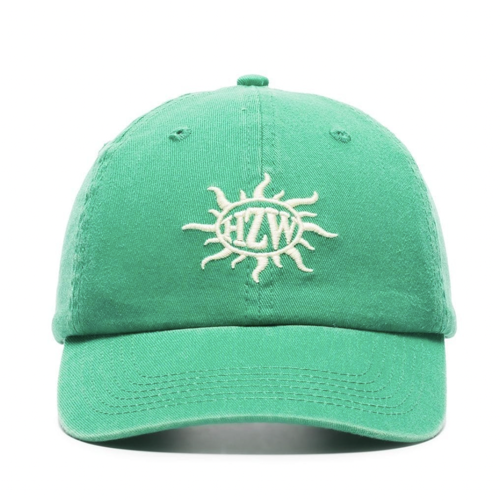 棒球帽推薦：Holzweiler綠色Logo刺繡棒球帽