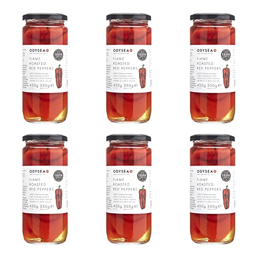 Roasted Red Peppers, 6 Pack