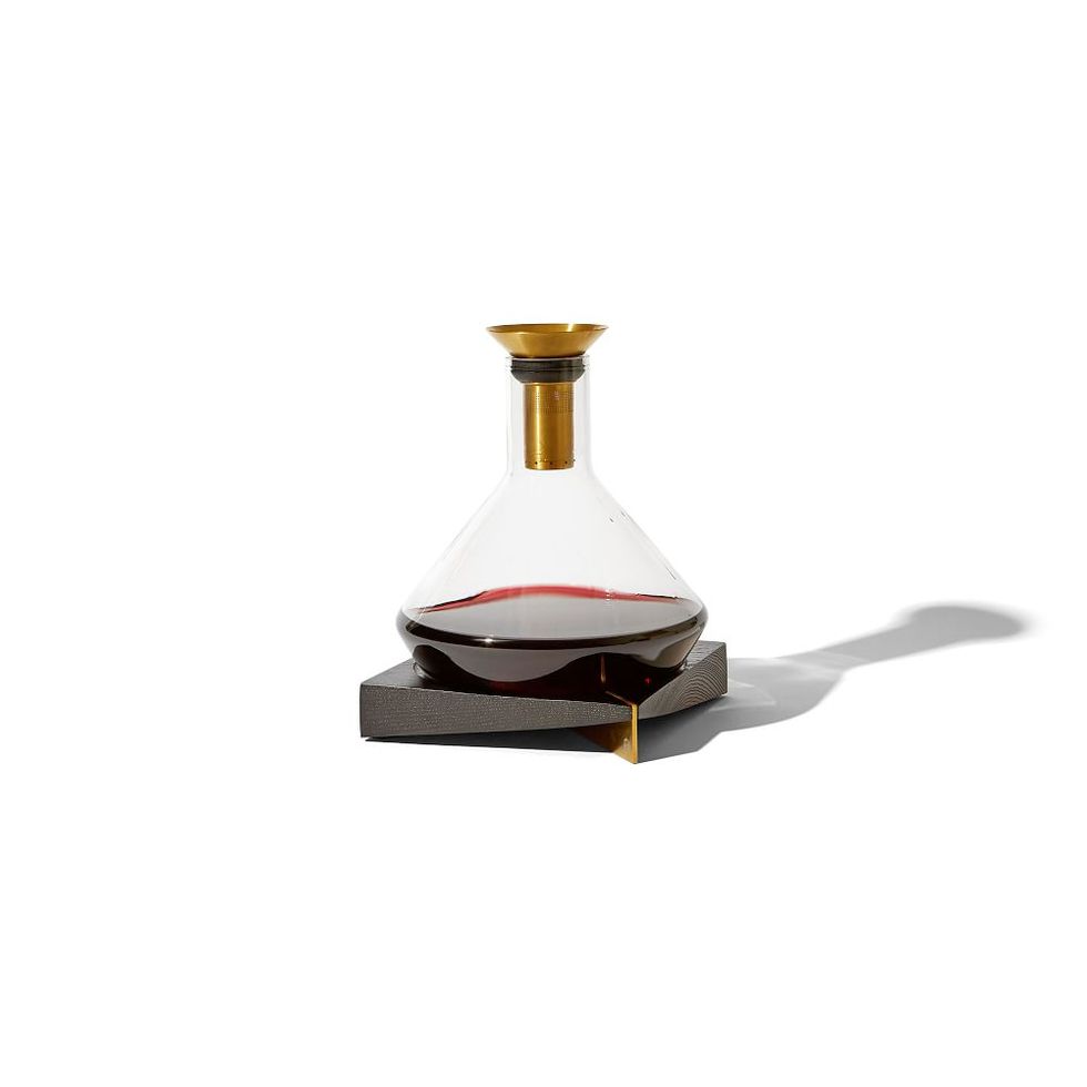 RBT Decanter with Wood Coaster