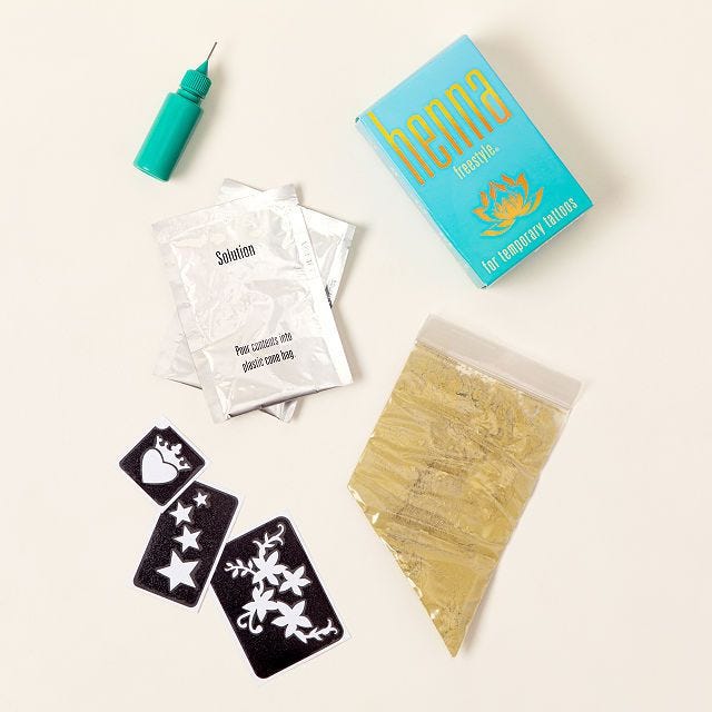 Natural Henna Temporary Tattoo Freestyle Kit Natural Henna Temporary Tattoo Freestyle Kit
