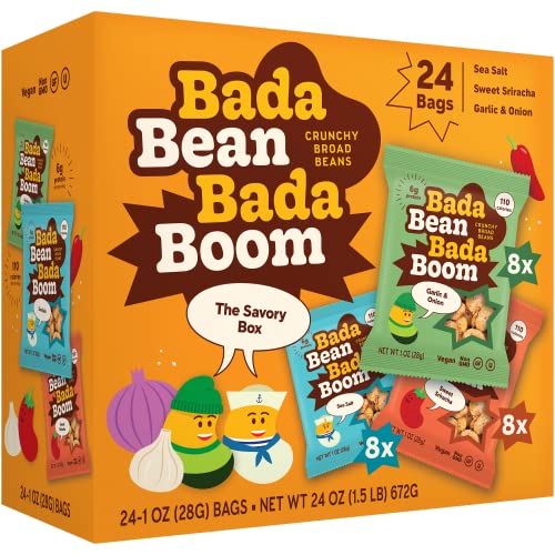 Crunchy Broad Beans (24 Bags)