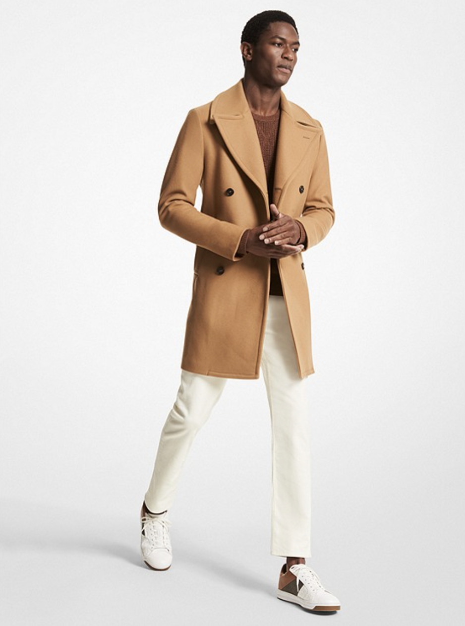 tan mac coat mens