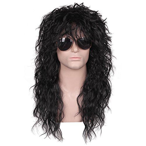 Long Curly Rocker Wig