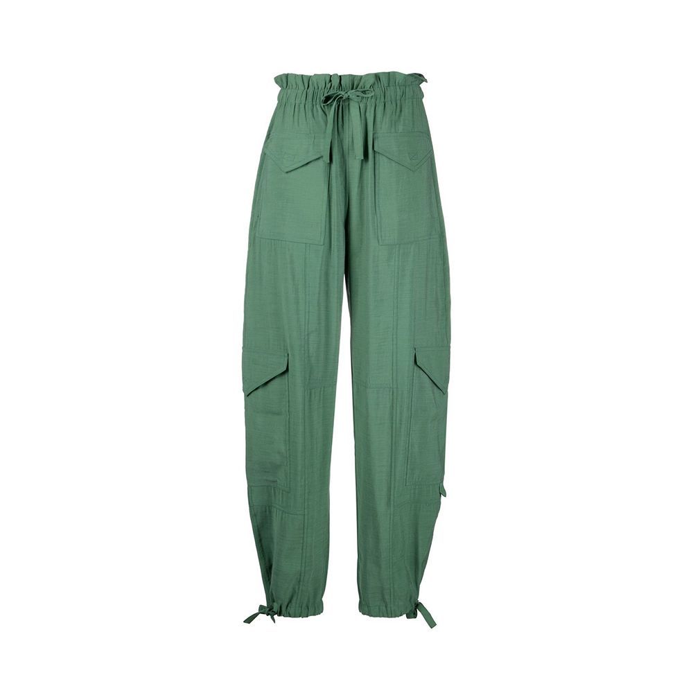 Paper Bag Waist Cargo Pants