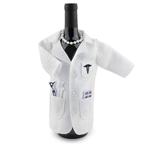 White Coat Wine Bag for Doctors