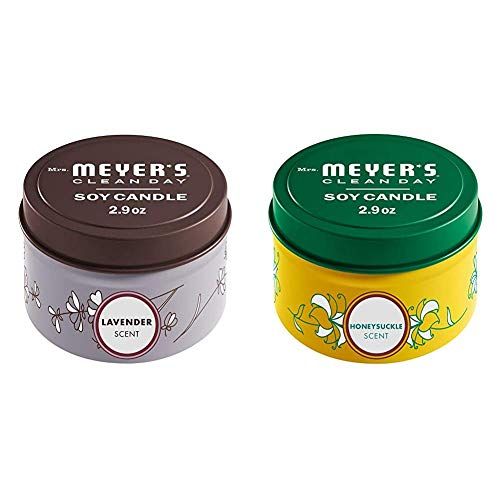 Mrs. Meyer’s Clean Day Scented Soy Tin Candle Multipack 