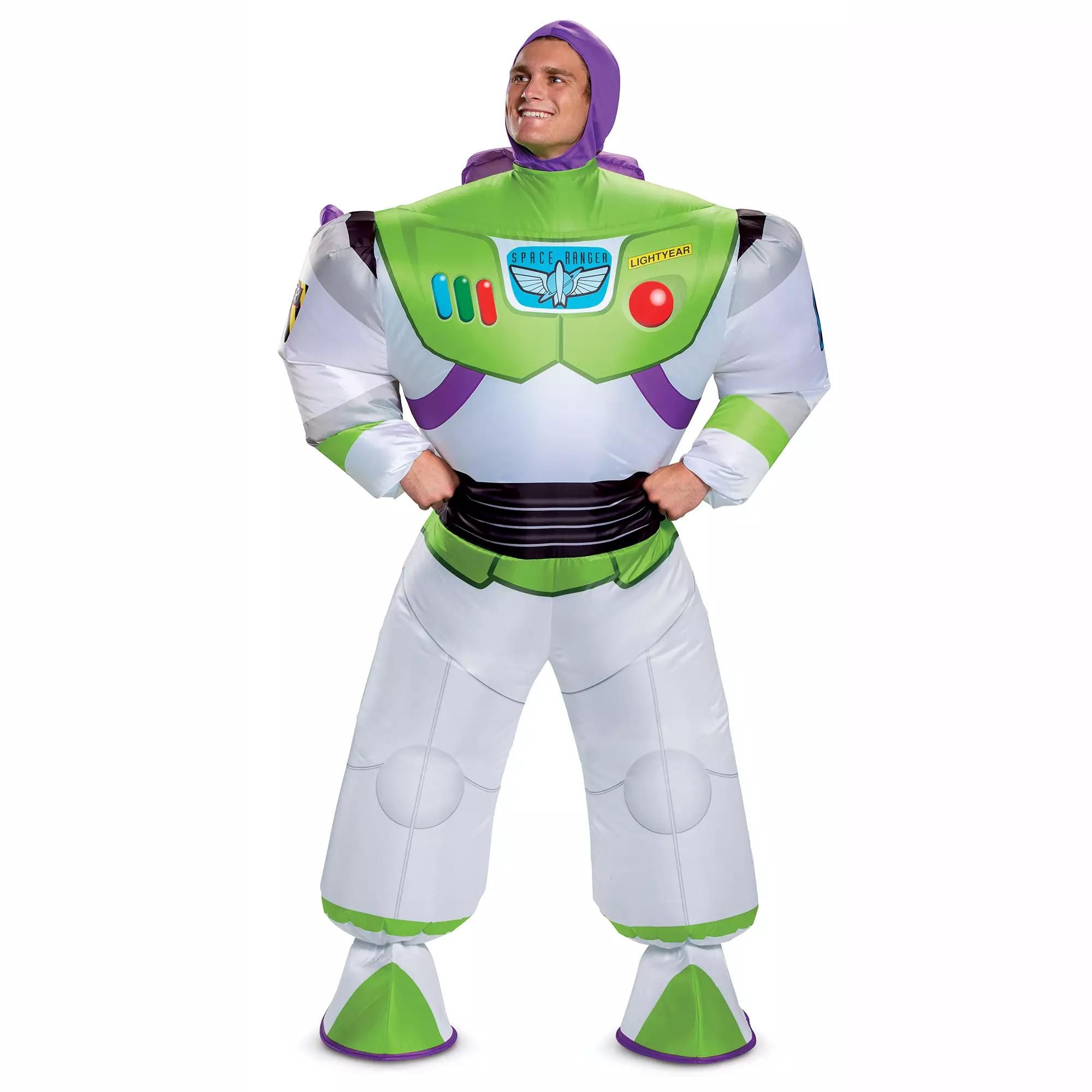 Buzz Lightyear Inflatable Costume for Adults