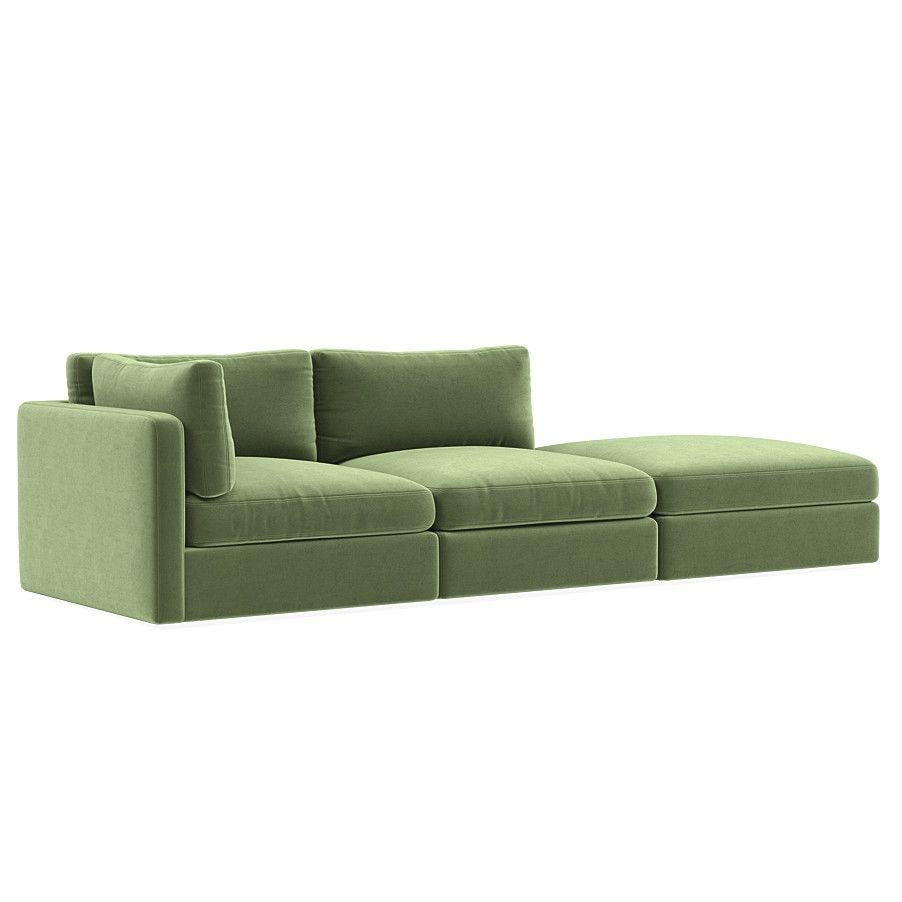 Tatum Modular Sofa with Open Ottoman Tatum Modular Sofa with Open Ottoman