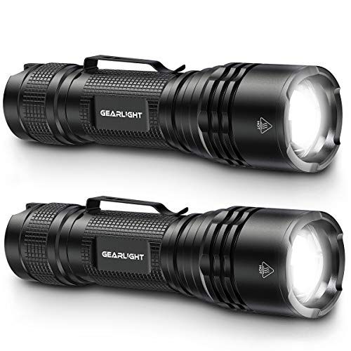 GearLight TAC LED Flashlight Pack 