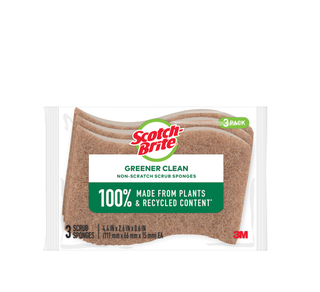 Greener Clean Non-Scratch Scrub Sponges