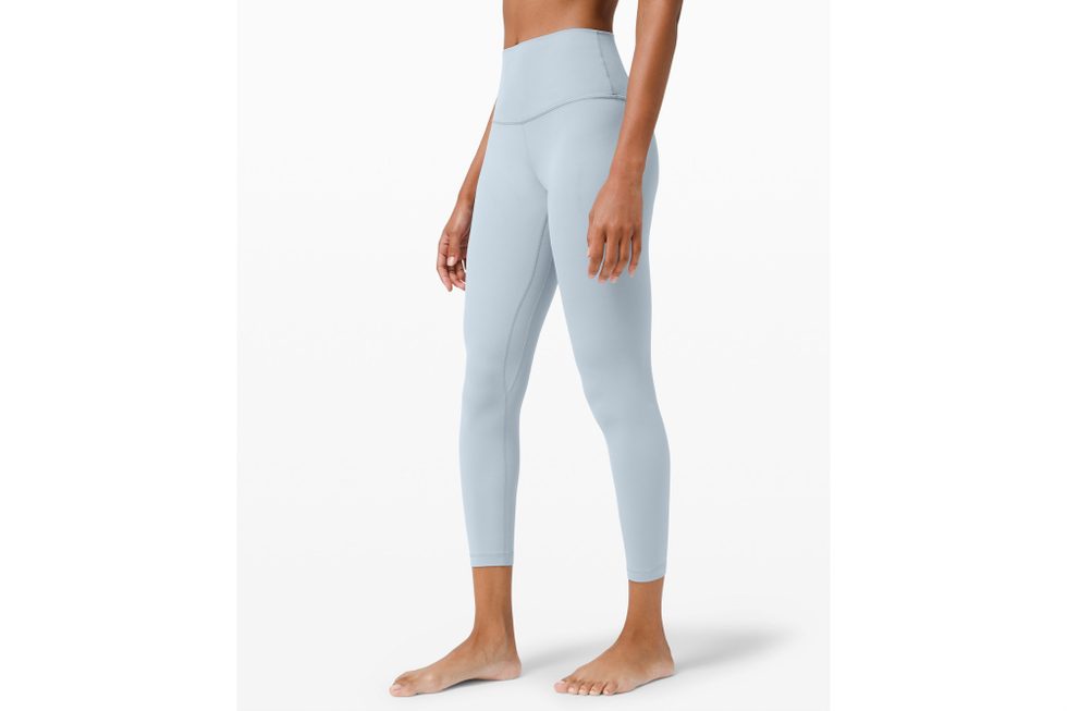 Lululemon Align Leggings Womens Size 6 Crop 19 Jaded Blue Yoga Pants