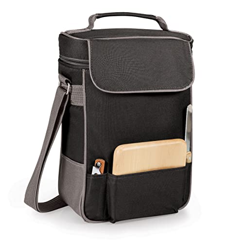 Picnic Time Duet Insulated Wine and Cheese Tote