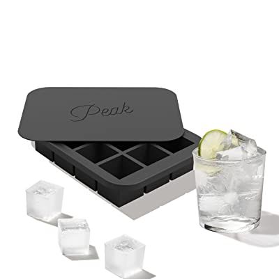 W&P Extra Large Ice Cube Trays, Set of 2, Food-Grade Silicone