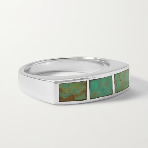 Watermark Silver Turquoise Ring