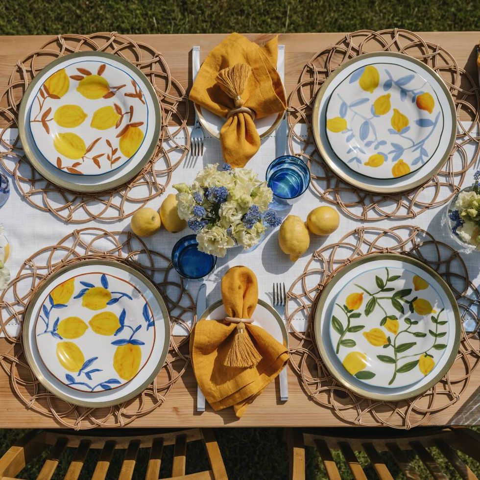 Lemon Grove Plate Set
