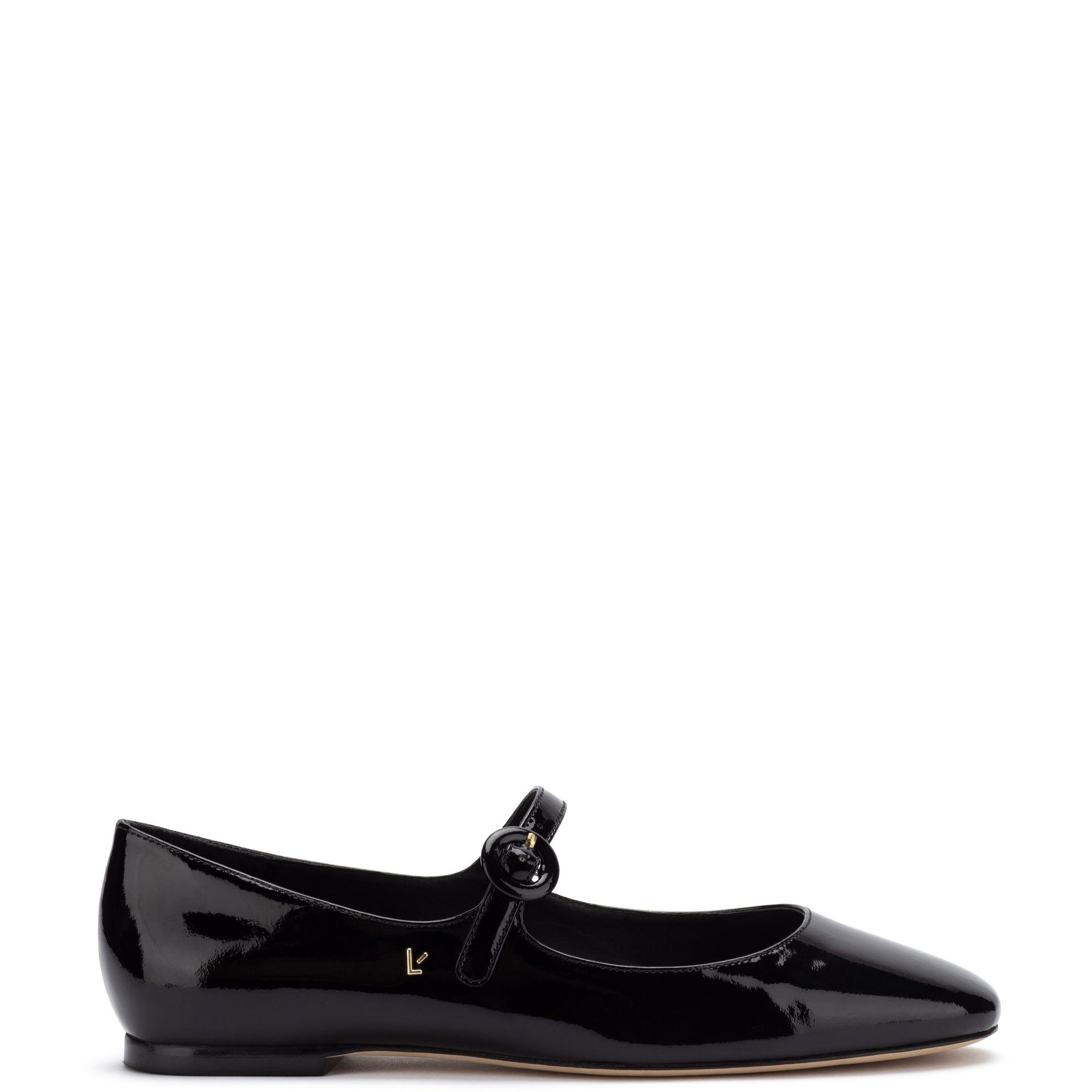 Black flat mary online jane shoes