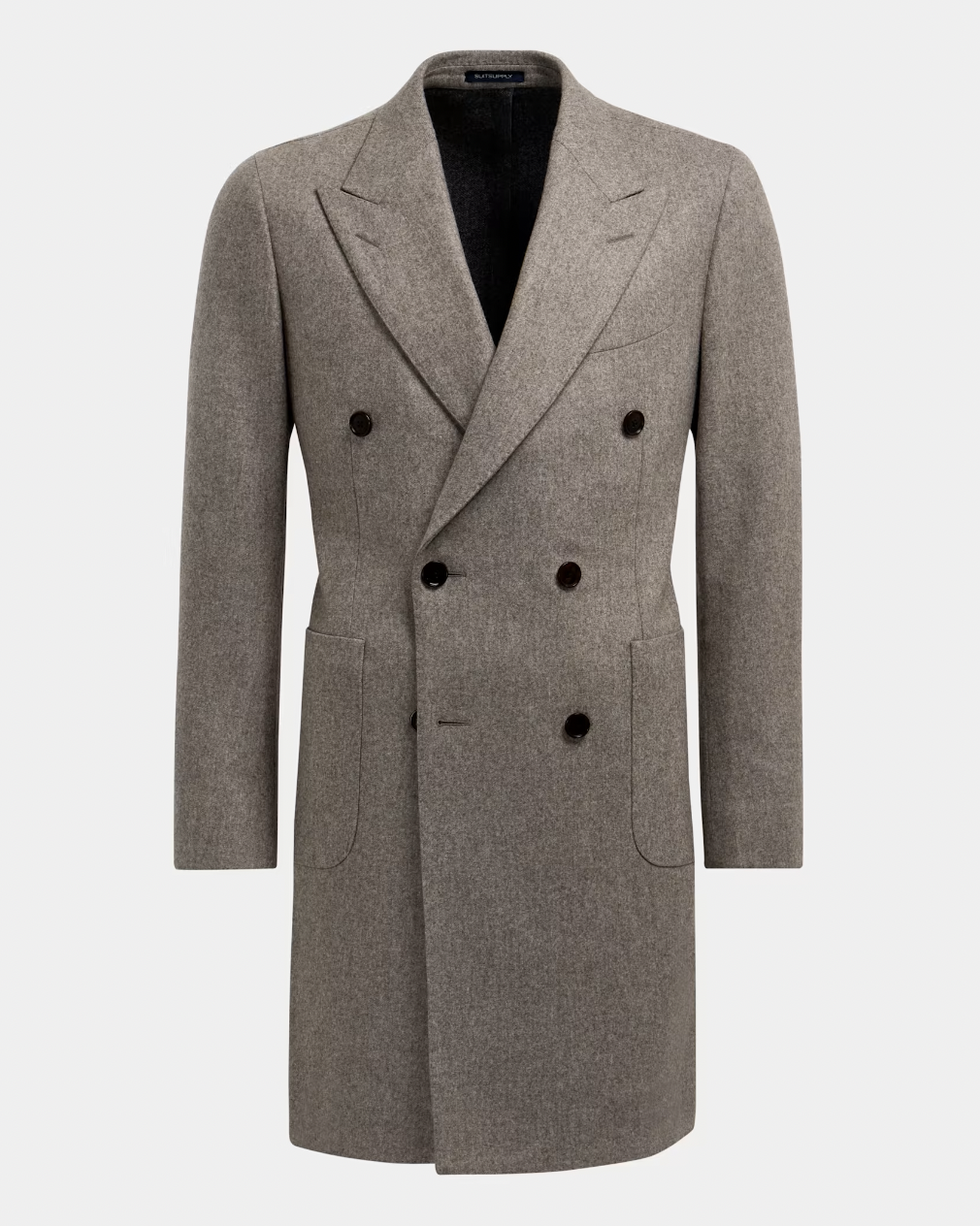 Taupe Overcoat