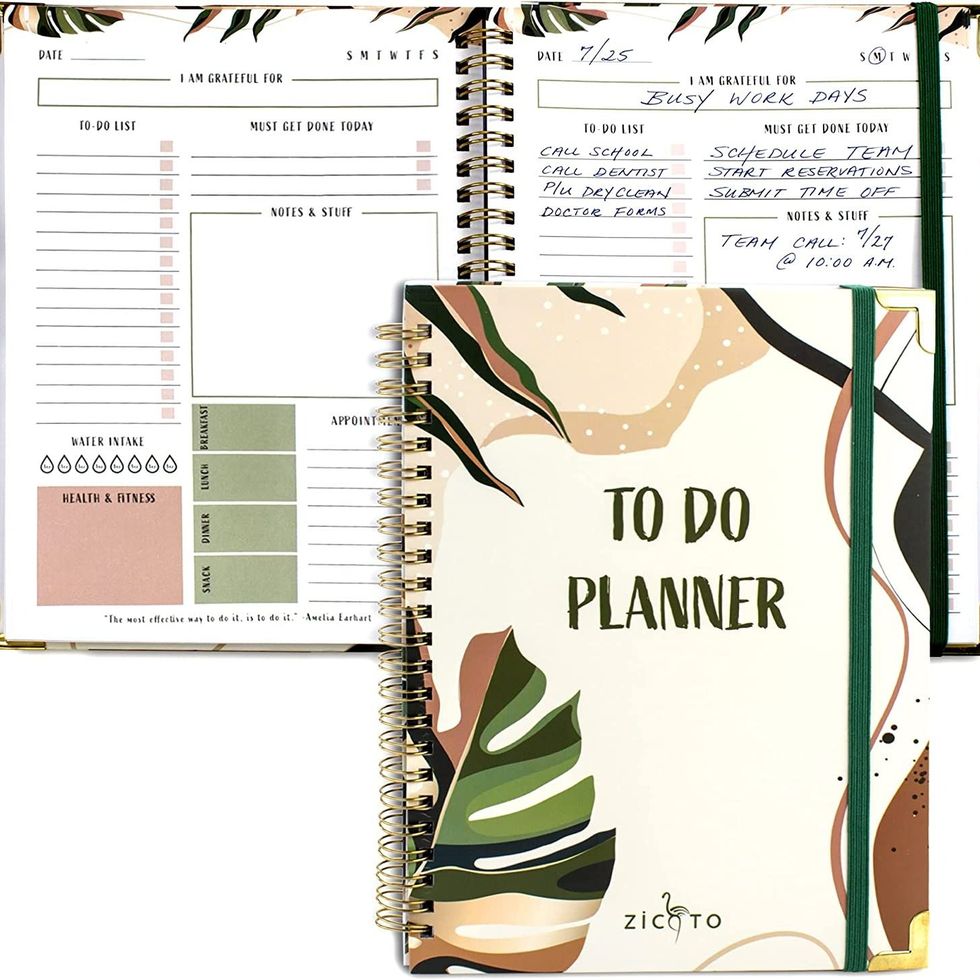 Simplified To Do List Planner Notebook