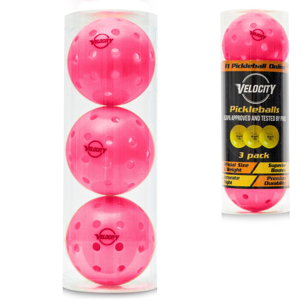 Pink Pickleball Balls