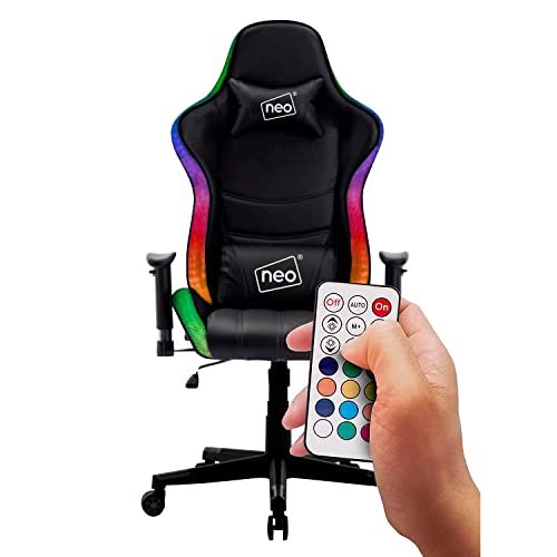 Best gaming chairs: Neo LED Lights Office Swivel Recliner 