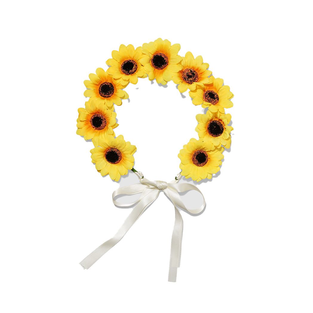 Soak Up The Sunflower Flower Crown (Adult Size)