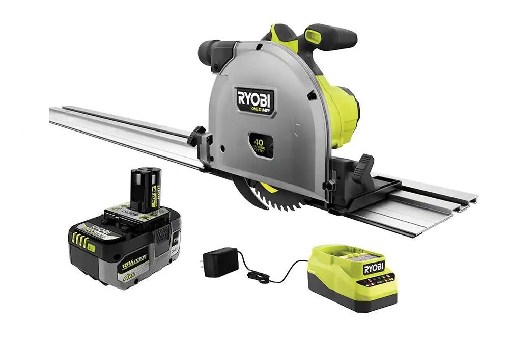 Ryobi saw on sale guide rail