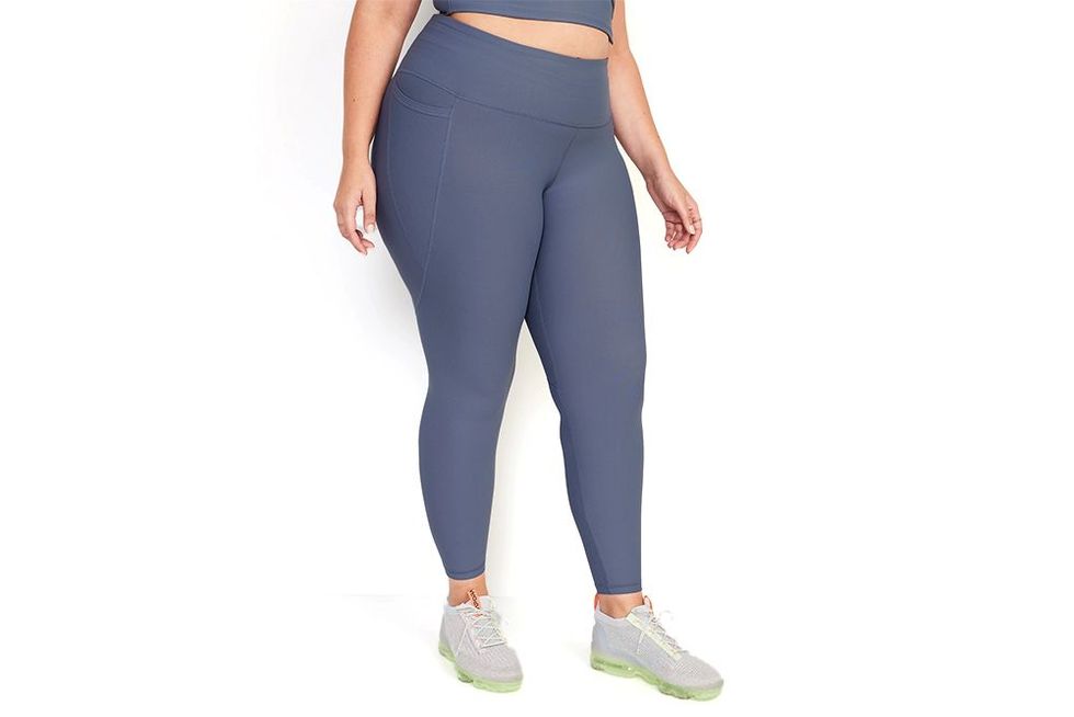 Old Navy - High-Waisted Elevate Powersoft Cropped Plus-Size Leggings