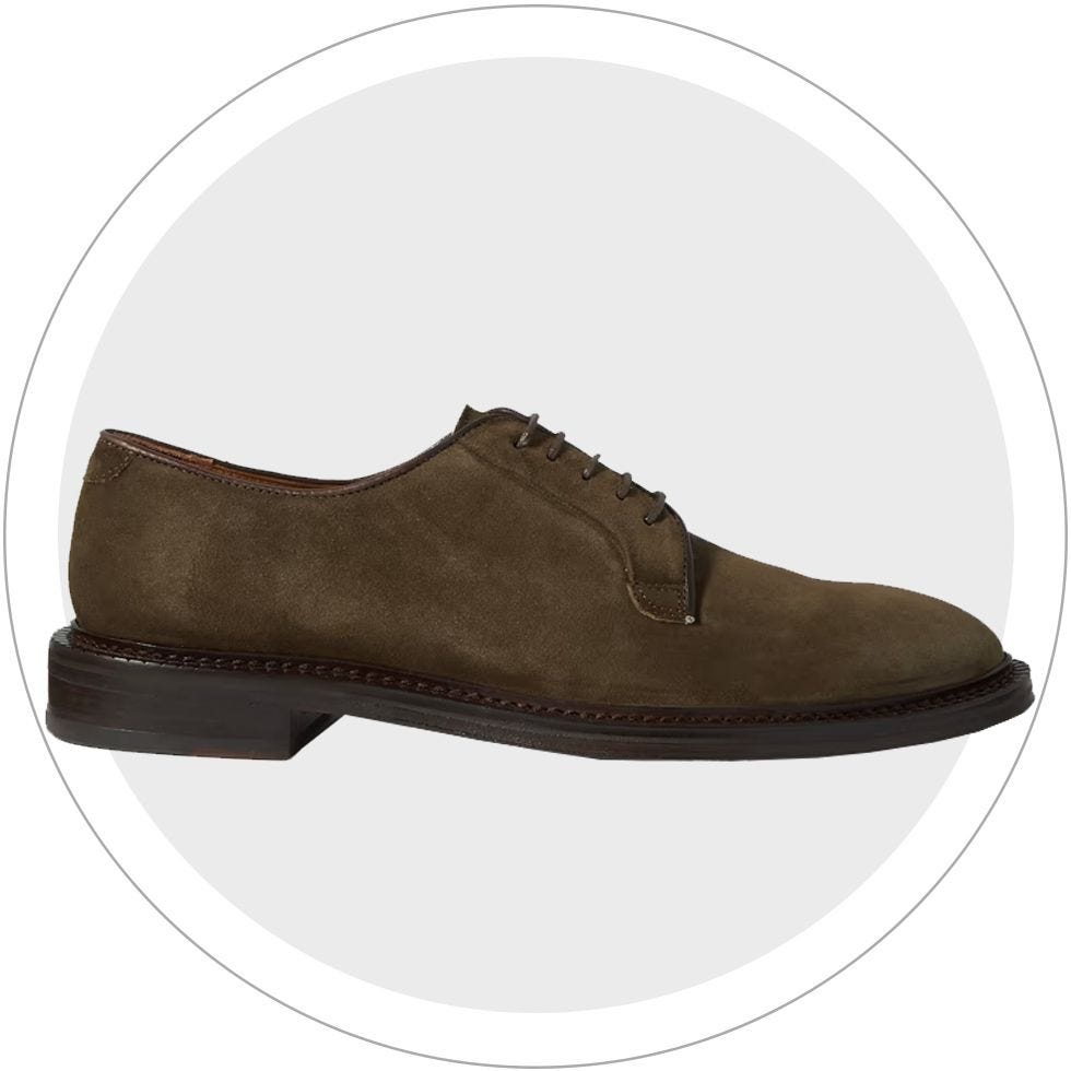 Lucien Regenerated Suede Derby 