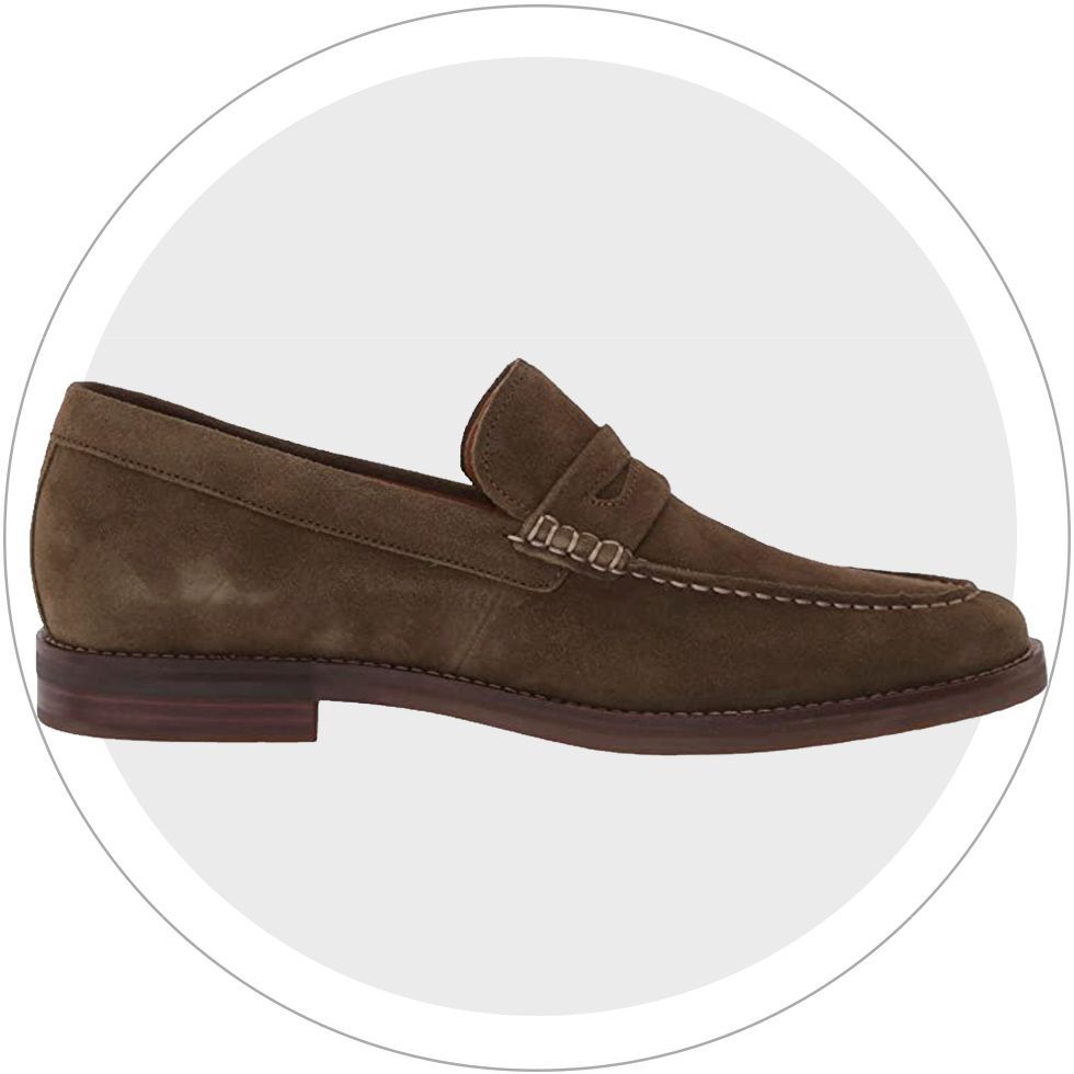 Gold Cup Exeter Suede Penny Loafer