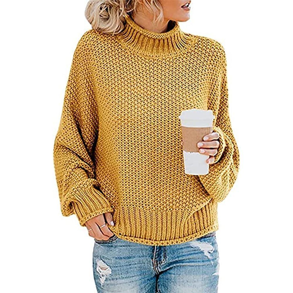 Oversized Chunky Batwing Pullover