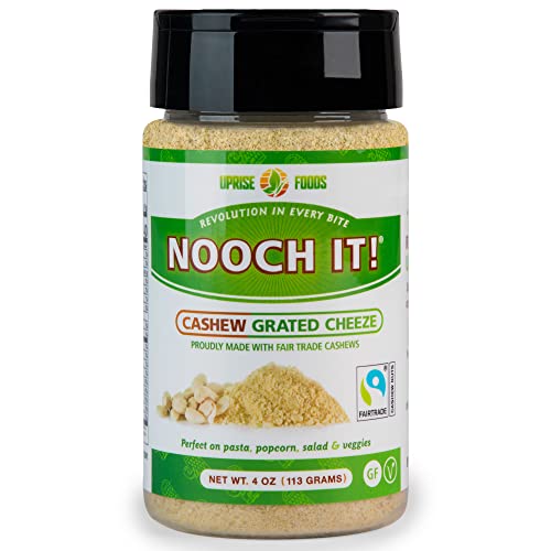 Uprise Foods NOOCH IT! Dairy-Free Cashew Grated Cheeze