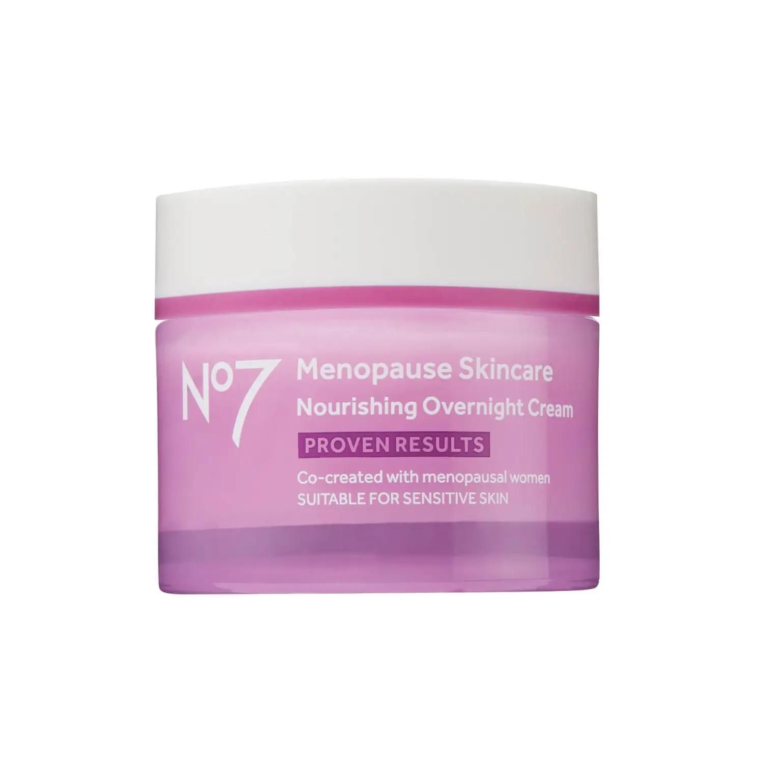 Menopause Skincare Nourishing Overnight Cream