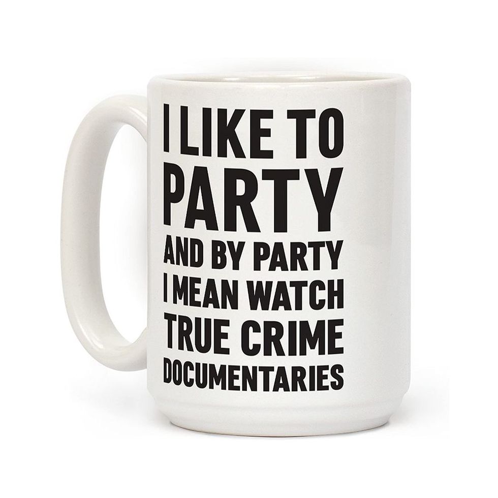 True Crime Ceramic Coffee Mug