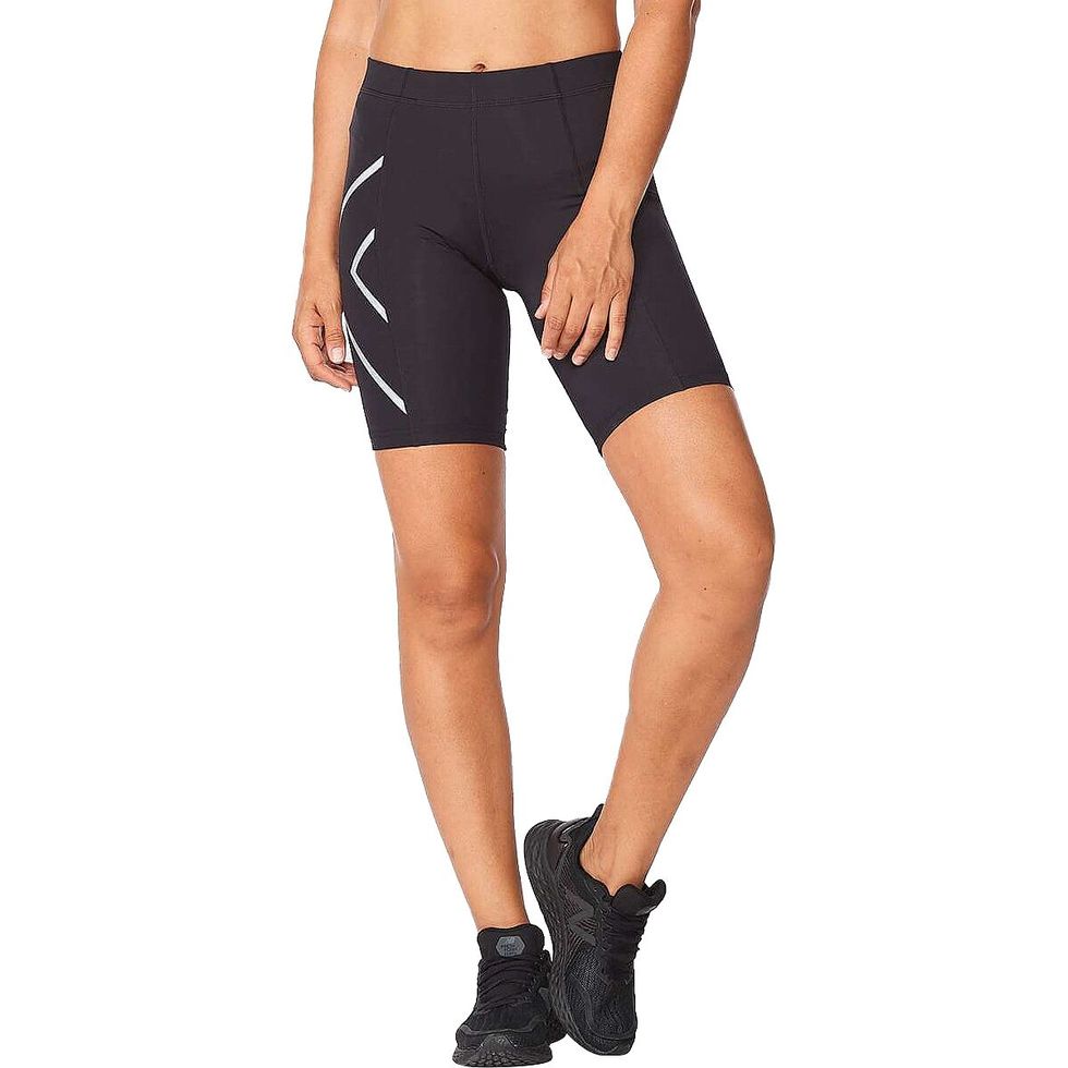 NELEUS Men's Performance Compression Shorts Athletic Workout Underwear 3  Pack,Black+Gray+Red,US Size M