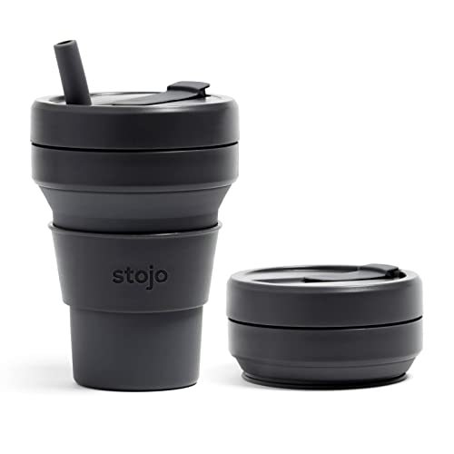 Collapsible Travel Cup with Straw Collapsible Travel Cup with Straw