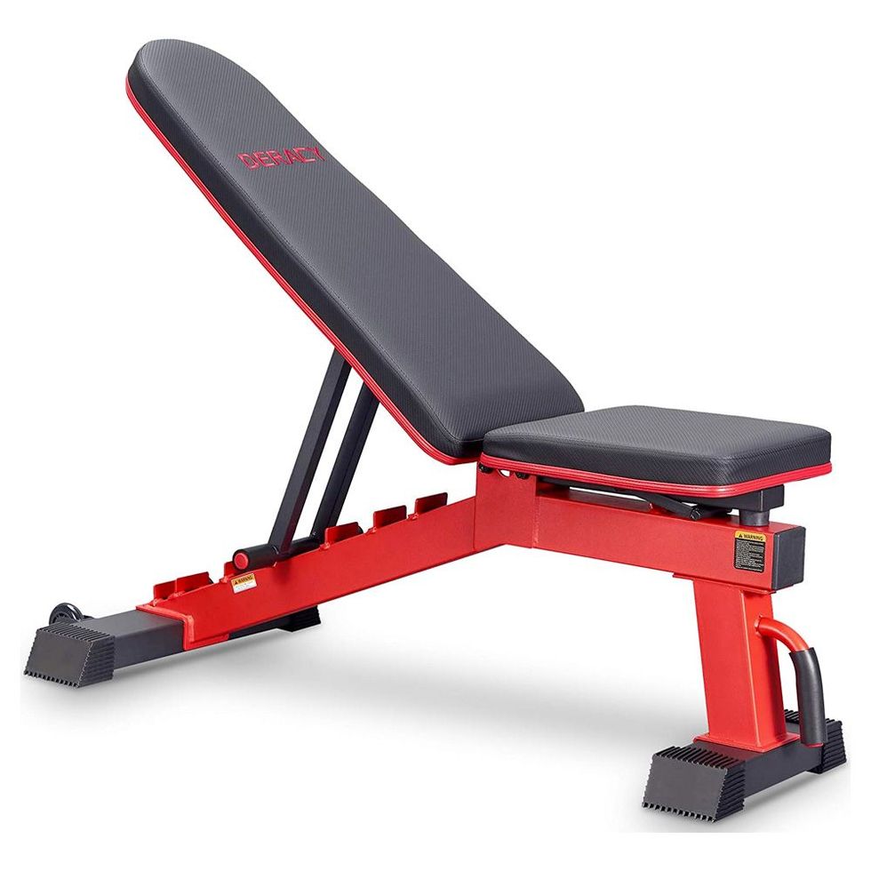 FLYBIRD Adjustable Weight Bench, Workout Benches for Home gym, Sturdy  Durable comfortable Bench for Dumbbell Exercise