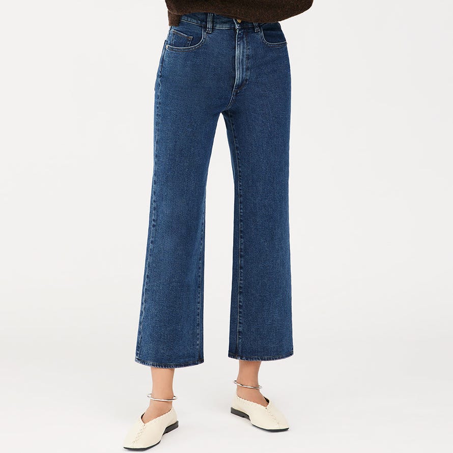 Hepburn Wide-Leg Jeans