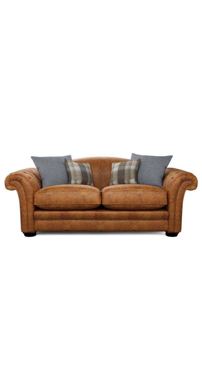 Country Living Loch Leven Leather Sofa