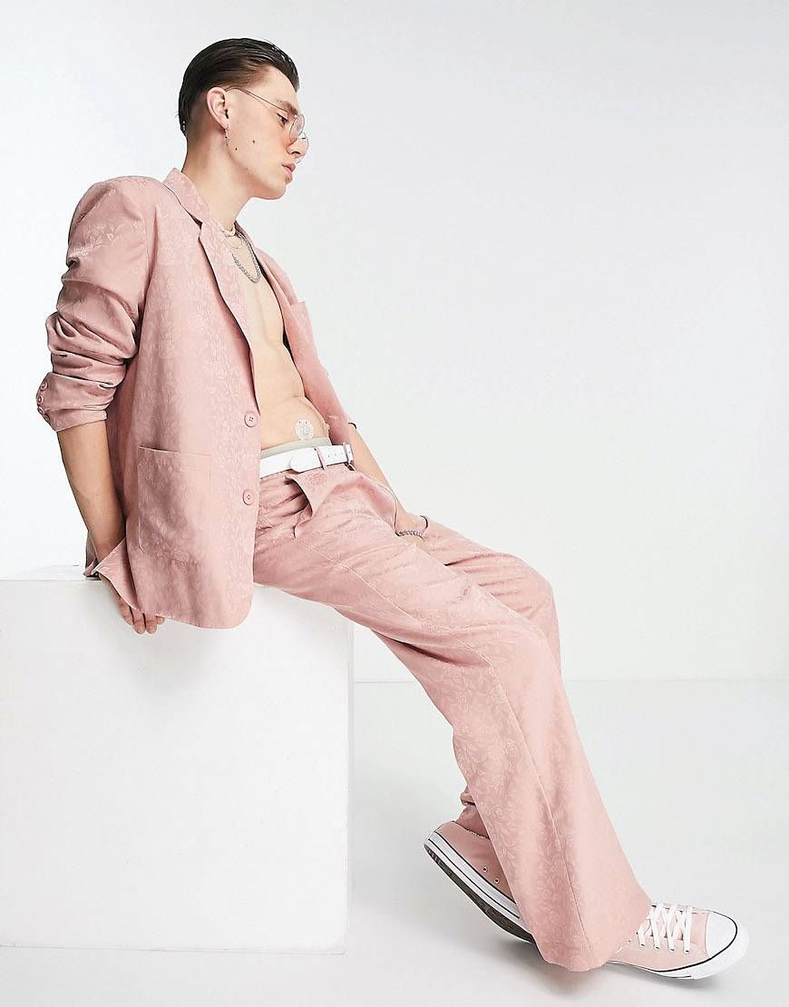 Pink Pants with Pink Jacket Outfits For Men (11 ideas & outfits
