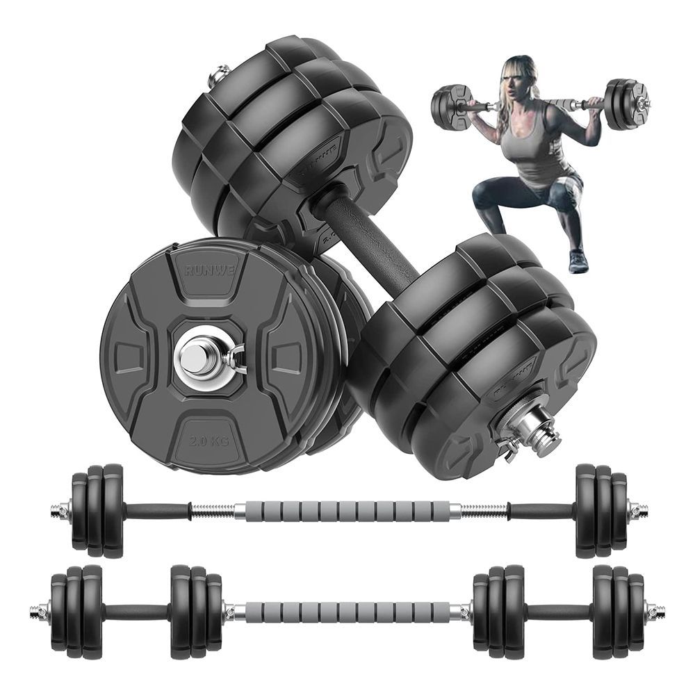 Best barbell discount and dumbbell set