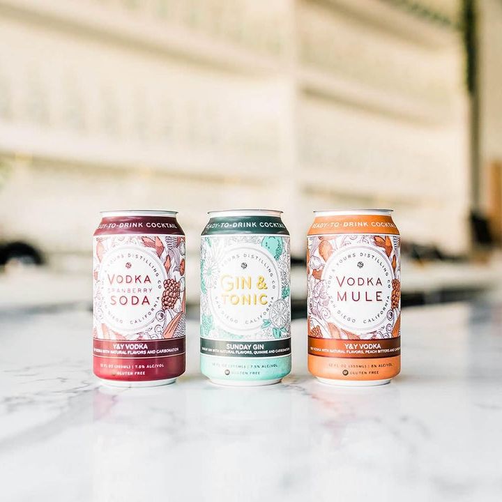 You & Yours Distilling Co. Canned Cocktails