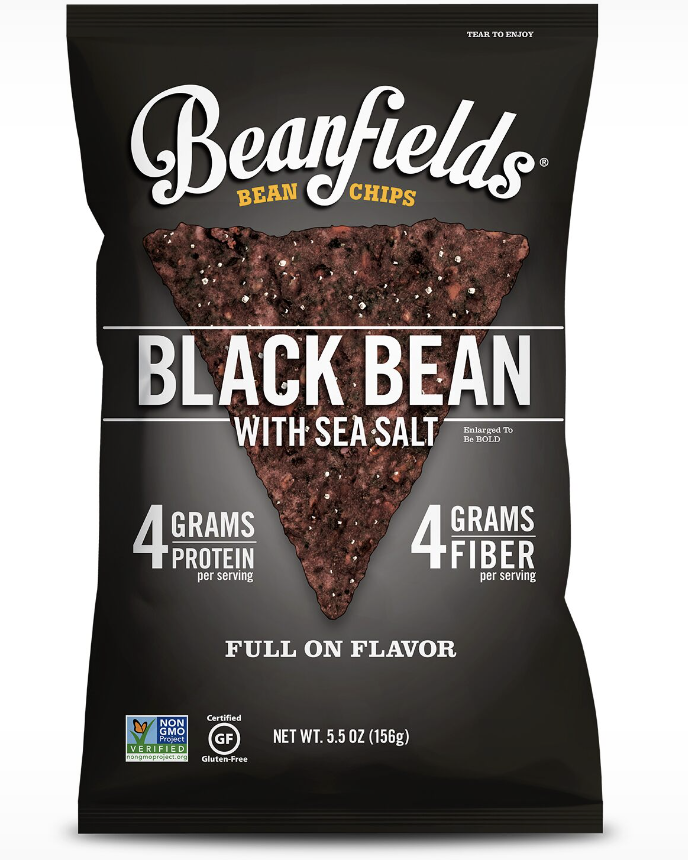 Beanfields Black Bean Chips with Sea Salt