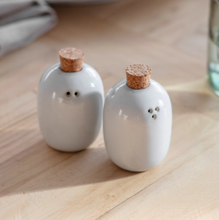 Pair of Ithaca Salt and Pepper Shakers
